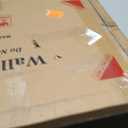 White Bathroom Mirror 24x36 Inch, Wooden Framed Rectangle Mirrors for Wall with Tempered Glassr for Bedroom Living Room or Entryway, Vertical or Horizontal Hanging