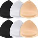 TopBine Bra Pads Inserts Women's Sports Cups Removable Bra Replacement Insert for Bikini Swimsuit