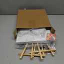 Cholemy 36 Pcs Paint and Sip Kit for Adults 8''x10'' Pre Drawn Canvas for Painting DIY Afro Acrylic Painting Kit Wood Easel Brushes Date Night Bulk for Mother's Day Party Gifts(Flowering)