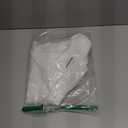 N&Y HOME Extra Long Fabric Shower Curtain or Liner 72 x 94 inch, Hotel Quality, Washable, White Bathroom Curtains with Grommets, 72x94