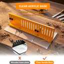 Bandsaw Log Milling Sled, Heavy-Duty Steel Log Clamp for Bandsaw Mill