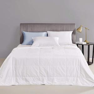 Mommesilk Silk Comforter/Duvet/Quilt, 100% Natural Long Strand Silk, Cool for Fall/Autumn, Machine Washable (Cal.King)