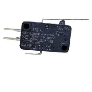 MQS-203T (E52 AL) Micro Switch W/Lever (16A /125VAC) fits for GE Frigidaire Dehumidifier FAD504DUD, ADER40LQ Models, Replace MQS-216, KW9, KW9-Z, KW7, KW3-OZ