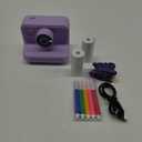 Kids Camera Instant Print, Christmas Birthday Gifts for Girls and Boys, 1080P HD Video Digital Kids Camera with 32G Card, Toddler Camera for 3-12 Years Old, Purple