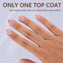 Misssix French Tip Press on Nails, 150Pcs French Tip Gel Nail Tips Short Square Pink, No Need to File Tips Pre-lasting, Fake Nails for Nail Art DIY 15 Sizes