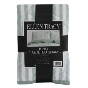 Ellen Tracy Standard 1 Quilted Sham 20x36 100%Polyester