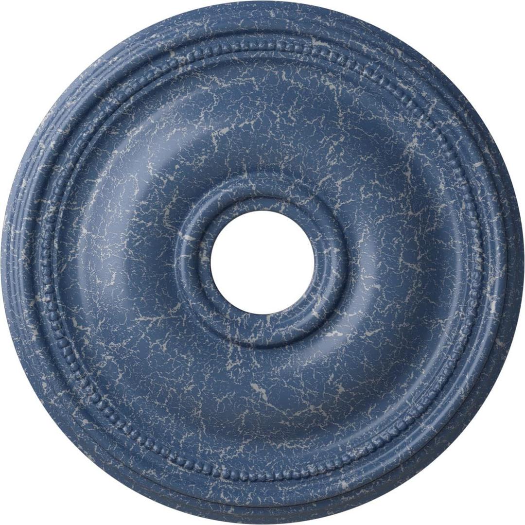 Ekena Millwork CM18BRAMC - Bradford - Ceiling Medallion, Americana Crackle