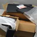 Klearlook Upgraded Adjustable Keyboard Tray for Above Desk & Under Desk Use - Ergonomic Sit-Stand Keyboard Riser with 360 Rotation, 24.4"10" Keyboard Stand with Wrist Rest & Storage Drawer - Black