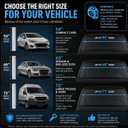 Refrakx Windshield Protection Film Clear TPU Rock Chip & Road Debris Protection for Automotive Windshields Removable Track Day & Highway Defense Sheet 48" x 54"