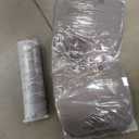 Chair Cushions for Dining Chairs, Seat Cushions for Kitchen Chairs, Indoor Seat Cushions with Ties, Tufted Foam Chair Pads, Non Slip Chair Cushions Set of 2, 15.5" x 15.5" x 4", Brown