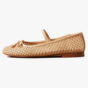 Mesh Ballet Flats for Women Stylish Mary Jane Shoes Design with Pull-On Fit Elegant Round Toe Breathable Material Cute Bow Accent 9