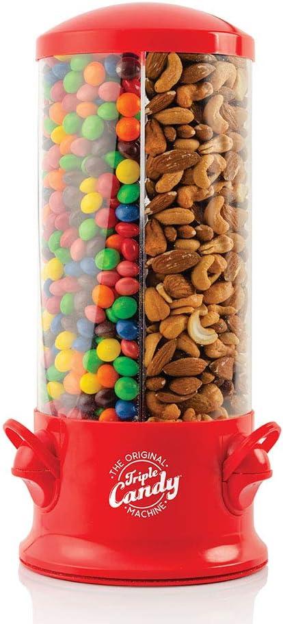 Handy Gourmet Cand Candy Dispenser, 5.75 x 12.00 x 5.75, Red