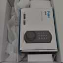 Veise VE06-H Smart Front Door Lock Set, App Control, Keyless Entry Deadbolt with Lever Handle, Electronic Digital Touchscreen Keypad, Auto Lock, Easy Install, Satin Nickel