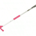 Luxet Reacher Grabber Tool X-Long 80" Aluminum Suction Cup Jaw, Foldable Lightweight Reacher Grabber Pickup Tool, Gripper Grabbers for Elderly Grab it Reaching Tool Trash Picker Grabber (Pink)