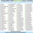 DV210AEW/XAA DV209AEW/XAA DV218AEWDryer Heating Element Kit Fit for Samsung