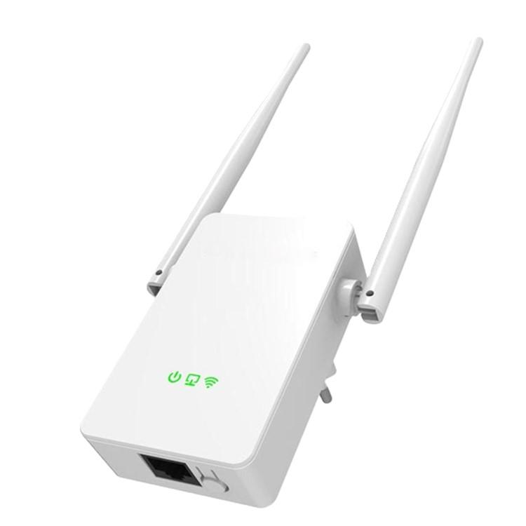 2.4GHz 300Mbps WiFi Repeater Signal Booster with 2 x 5dBi External Antenna