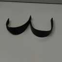 YBEKI Pro-Grade Exercise Bike Pedals with Adjustable Straps - 9/16" & 1/2" Spindle for Indoor Peloton/Schwinn/Spin Bikes | Heavy-Duty PP Plastic & PVC Straps + 500lb Capacity