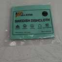 Swedish Dish Cloths - 10 Pack Reusable Kitchen Dishcloths - Ultra Absorbent Dish Towels for Washing Dishes - Cellulose Sponge Cloth Cleaning Rag - Assorted