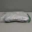 NEWISHER Farmhouse Embroidered Plaid Tablecloth Lattice Fabric Table Cloth Oval Rustic Checkered Table Cover Dining Kitchen Home Decor Party (Grey, 52 x 70 inch)