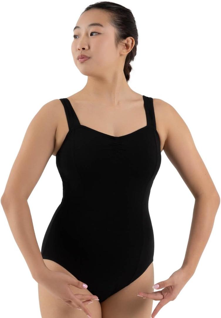 Capezio Women's Princess Tank Leotard (Medium, Black)