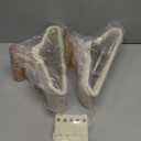 50-Pack 14 Inch Children's Closet Hangers with 10 Clips - Soft Velvet Non-Slip Hangers for Kids & Teen Clothes (Beige)