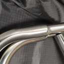 BJSSBJH Folding Camping Stool, 16 Inch Tall Portable Folding Stool Aluminum Alloy Lightweight Stool Seat Red Foldable Stool with Carry Bag for Fishing Outdoor Camping Hiking and BBQ (Blue)