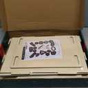 HIIMALEX Extra Large Wooden Bunny Castle House Multistory Climbing Tower Hideout Ventilated Sturdy Habitat for Rabbit Guinea Pig Chinchilla Ferret