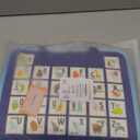 Montessori Busy Board for Toddlers  Sensory Busy Book with Buckles, Zippers, Letters, Animals, Toddler Activities  Fine Motor Skills Development Learning for Boys Girls Travel Activity (Blue)