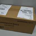 Sandwich Zip & Lock Bags, Case of 1200 (24 packs x 50)