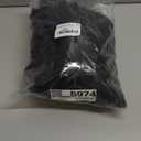 NICETOWN Room Darkening Draperies Curtains Panels, 2 Panels Black W52 x L84