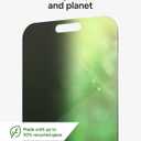 ZAGG Glass Elite Privacy Screen Protector for iPhone 16 Pro - 2-Way Privacy Filter, Ultra-Strong Tempered Glass, 5X Stronger, Smudge-Free, Easy Install, InvisibleShield, Recycled Content