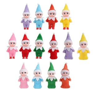 JHBEMAXS Mini Elf Baby Twins Kindness Elves Set Kid Craft Babies Doll Holiday Decoration Accessories Tiny Gift for Girls Boys Kids Adults (Pack of 9 Pieces)