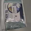 OMERAI Cooling Blanket for Hot Sleepers, Twin Breathable Lightweight Summer Blanket with Coconut Trees Printed Design, Ice Blankets for Bed/Travel/Outdoor 60''x80'', Twin Size, Green