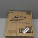 Always Discreet Adult Incontinence Pads for Women, Extra Heavy Absorbency, Regular Length, Postpartum Pads, 66 Count (2 Packs of 33)