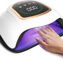 Gugusure 2025 Upgrade 200W UV Nail Lamp. Nail Dryer for Gel Polish with Auto Sensor and 4 Timer Settings, Professional Curing Lamp Light with 42 LED Beads for Salon and Home.Ideal Gift for Nail Lovers