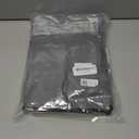 Combocube Comforter Storage Bag, Zippered Bag with Large Clear Window and Carry Handles, Space Saver Organizers for Closet, Blanket, Pillow, Quilt, Bedding, Clothes (2Pcs, Grey, Large)