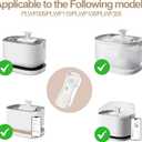 2 x 16 Packs Filter Replacement Compatible with PETLIBRO Cat Water Fountain PLWF005 PLWF105 PLWF115 PLWF305, 4-Layer Filtration Fit Pet Libro, Quiet, Tight Filtration, Safe, Odorless Replacement Filters