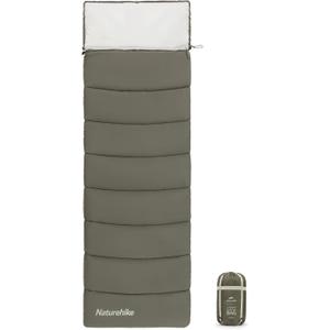 Naturehike Camping Sleeping Bag for Adults, 36/54℉, Spliceable Double Sleeping Bag 3 Seasons, Lightweight Waterproof Sleep Bags for Cold&Warm Weather