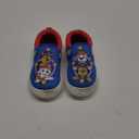 Paw Patrol Toddler Shoes,Easy Slip On Sneakers with Chase Marshall Rubble,Blue,Toddler Size 7