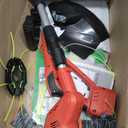 Cordless String Trimmer for Milwaukee M18 Batteries,with 8 INCH Cutting Diameter, Brushless Motor,Folding 3 in 1 Electric Weed Wacker Grass Trimmer for Garden and Yard Lawn(NO Battery)