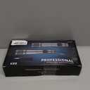 Wireless Microphone, Dual Handheld Dynamic Mic with Rechargeable Receiver, 40H Duration, 200ft Range, Plug and Play, Karaoke Microphone for Singing, Karaoke, Meeting, Church, Wedding (Silver)