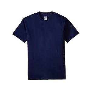 Hanes Mens Beefy-t Pocket T-shirt, Heavyweight Cotton Tee For Men, Full-cut 1 OPack Fashion-t-shirts, BLUE - 1Pack, L US