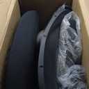 FelixKing Office Desk Chairs, Ergonomic PC Desk Chair with Wheels, Adjustable Lumbar Support and Height, Swivel Computer Chair with Flip-up Armrests, Ergo Mesh Backrest for Working (Black) (FK936)