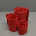 EVA Foam Roll | High Density 85kg/m3 | 2mm Thick | 48"x14" | Ideal for Cosplay, Crafts, DIY Projects (Red 3 Packs)