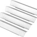 Charbrofire 70-01-791 DGP483SSN-D Heat Tent Grill Replacement Parts for Dyna Glo Grill Heat Shield DGP483SSN DGP483CSP-D DGP483CSP DGP483CRP DGP483SSP-D DGP483SSP DGP482CRP 4 Burner Grill Parts 4Pcs