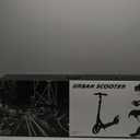 Annelawson Two Wheels Adult Kick Scooter with 200mm Large Wheels
Black