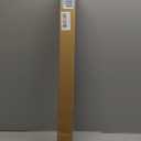 Vinyl Mini Blinds - Cordless French Door Blinds for Privacy, Light Filtering Horizontal Shades for Front Door & Patio Sidelight - 28" W x 72" H, White