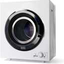 BLACK+DECKER BCED37 Compact Dryer for Standard Wall Outlet, Small, 4 Modes, Load Volume 13.2 lbs., White