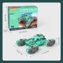 FUNiOi Cool 8WD RC Stunt Car for Kids Ages 6 7 8-12 13 14 Year Old - Remote & Gesture Hand-Controlled Toy with Lights & Music, Rotating Drift Car for Boys, 2.4Ghz