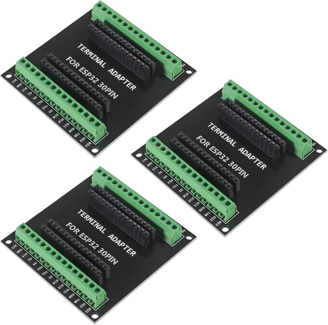Terminal Adapter for ESP32 30PIN.  3Pack